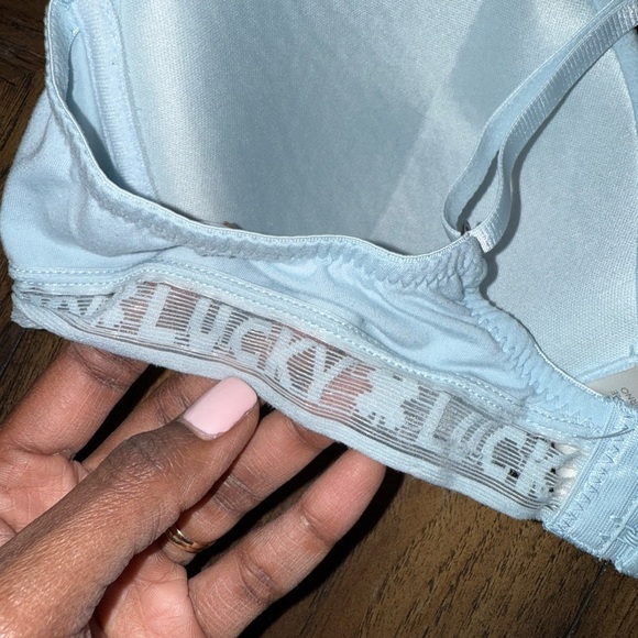 Lucky Brand Sky Blue Women's Bra Size 38C - Picture 3 of 4